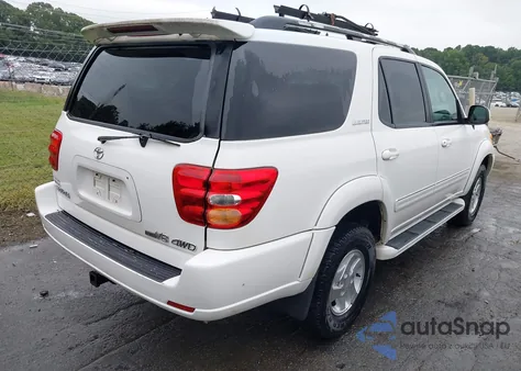 2002 Toyota Sequoia Limited V8 from USA, damaged, VIN 5TDBT48A62S064211